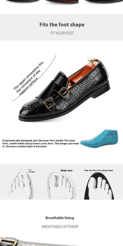 Zapatos de Cuero Británicos para Hombre - Image 25