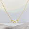 Collar de Plata 925 Colgante Delicado - Cadena de Plata de Ley para Escote