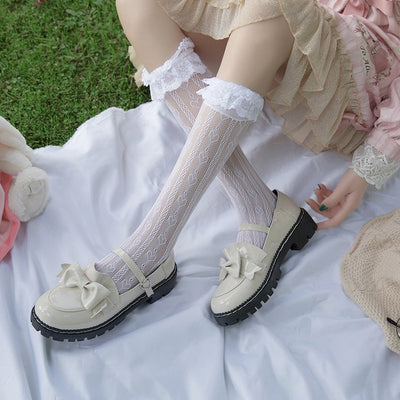 Zapatos Lolita de Cuero Grueso Retro Japonés para Mujer - Image 18