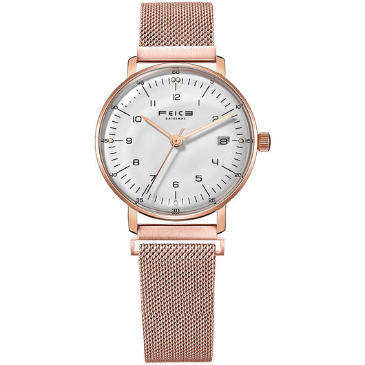 Reloj Ultradelgado Impermeable para Mujer con Movimiento Japonés y Calendario - Image 14
