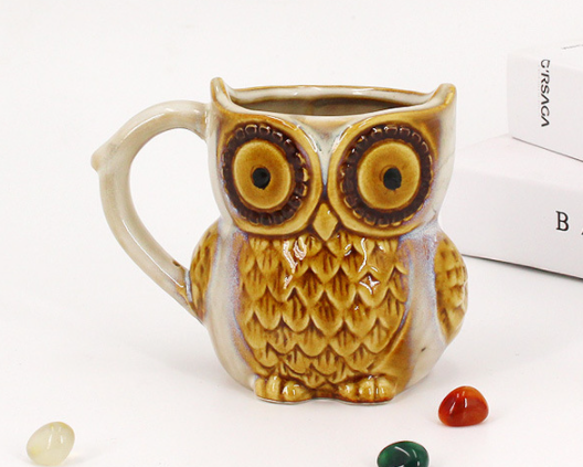Taza de Cerámica con Diseño de Búho - Image 9