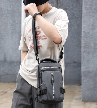 Mochila Cruzada Multifuncional para Hombre - Bolsa Pecho y Hombro - Image 19