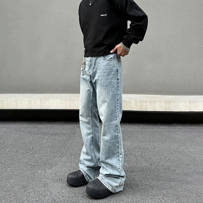 Jeans Skinny Negros Desgastados Retro para Hombre - Corte Favorecedor - Image 7