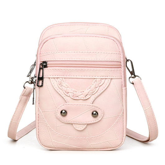 Bolsa para Celular de Cuero Suave Estilo Retro Fashionable - Image 7