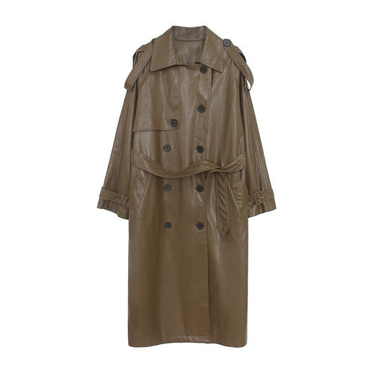 Chaqueta de Cuero Motociclista Retro Estilo Británico - Image 6