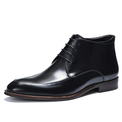 Botas Formales de Cuero Genuino Premium - Zapatos Ejecutivos de Altura - Image 7