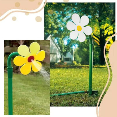 Aspersor de Jardín Girasol Ajustable con Manguera - Herramienta de Riego Profesional - Image 4