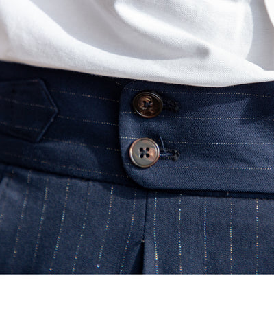 Pantalón Casual de Cintura Alta para Hombre, Recto y sin Planchado - Image 6