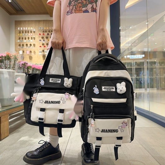 Mochila Escolar Coreana de Gran Capacidad para Niños - Diseño Adorable - Image 3