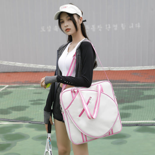 Bolso Deportivo Coreano Estilo Tenis con Bandolera Portátil
