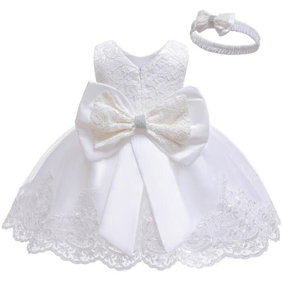 Vestido de Encaje con Falda Voluminosa - Image 10