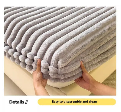 Sábana Ajustable Térmica de Imitación Angora para Cama Matrimonial y Dormitorio - Image 16