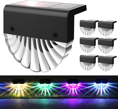 Luz Solar LED RGB para Escaleras Exterior - Iluminación Inteligente Jardín y Patio - Image 7