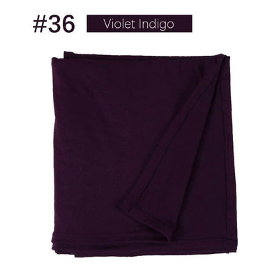 Bufanda de Jersey de Algodón Mercerizado con Puntas Cerradas - Image 41