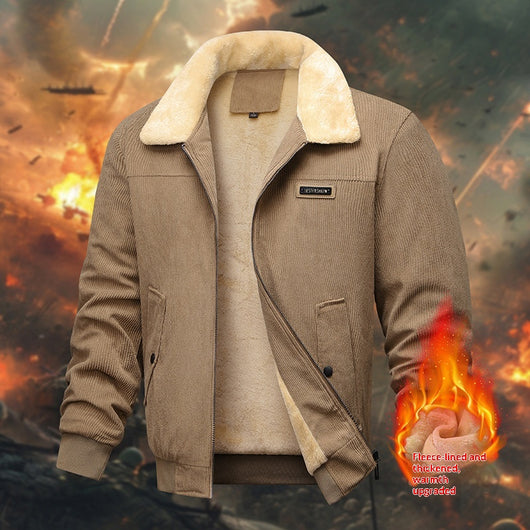Chaqueta de Trabajo Térmica con Forro Polar - Estilo Casual - Image 3
