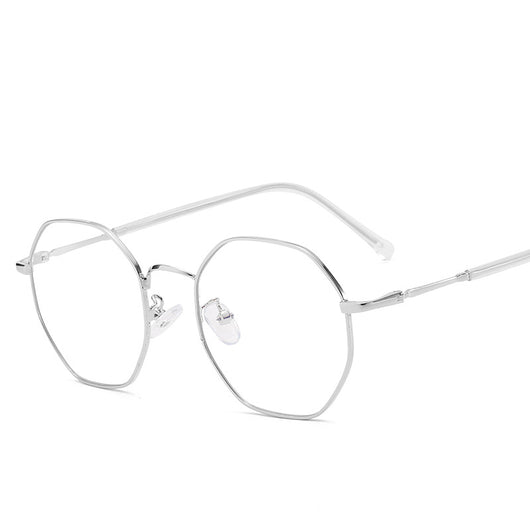Gafas Geométricas Antiazul con Marco Aleación Moderno - Image 3