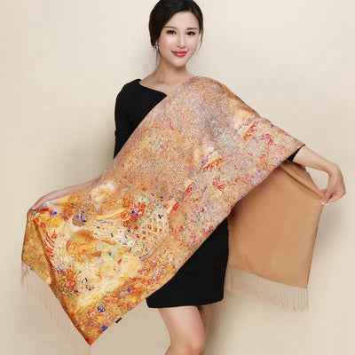 Pashmina de Seda Larga - Chal Elegante Versátil - Image 26