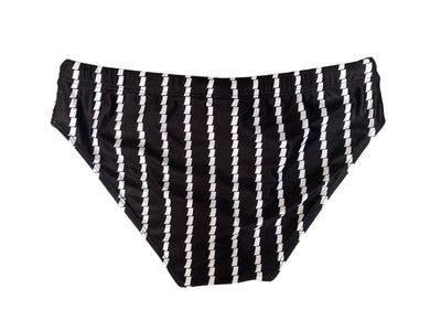 Traje de Baño Deportivo Rayas Verticales Cintura Baja para Competencia - Image 7
