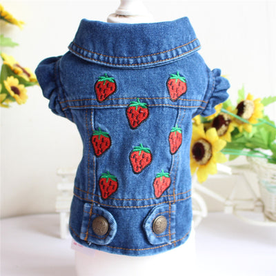 Chaleco Denim para Perros Pequeños - Abrigo de Moda Primavera para Mascotas - Image 21