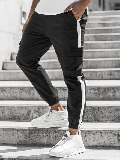 Pantalones Casuales de Cuero para Hombre - Image 5