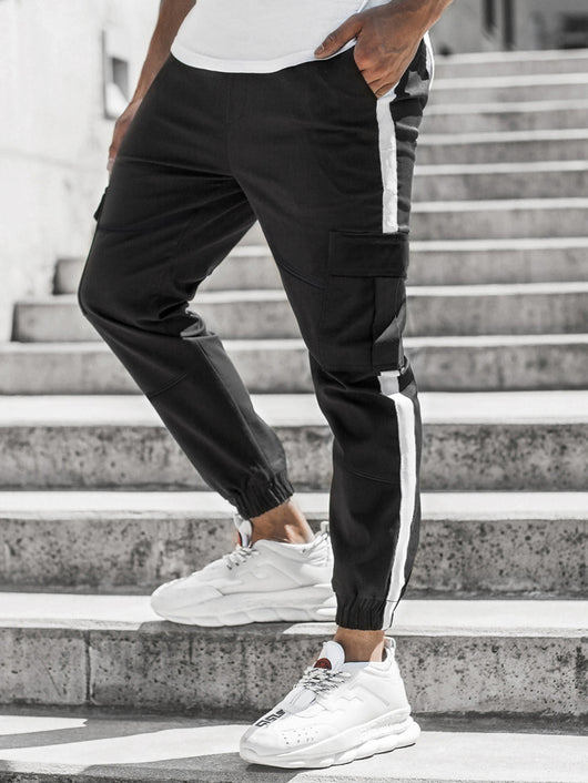 Pantalones Casuales de Cuero para Hombre - Image 5
