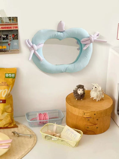 Almohada Decorativa Coreana con Espejo de Pared y Diseño Cosmético - Image 8