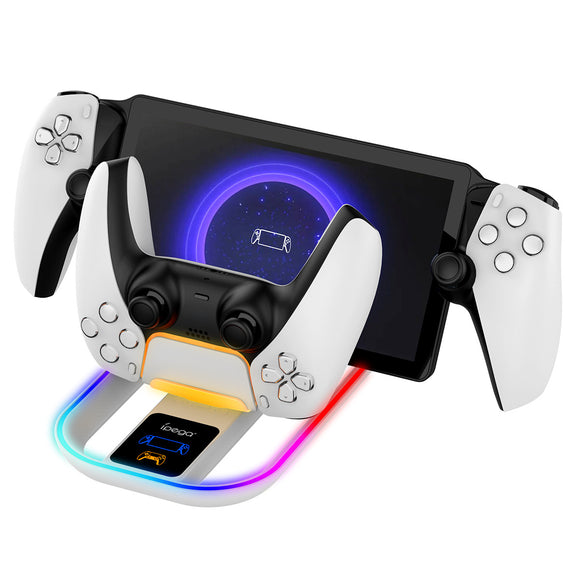 Base de Carga para Consola de Juegos con Iluminación RGB