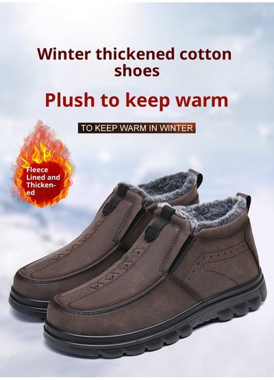 Zapatos Cómodos Talla Grande para Hombre - Suela Gruesa y Cálidos - Image 6