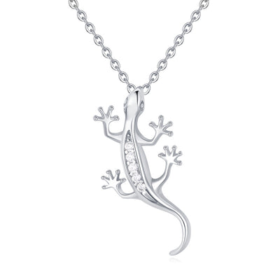 Collar Colgante de Gecko en Plata de Ley S925 - Image 11