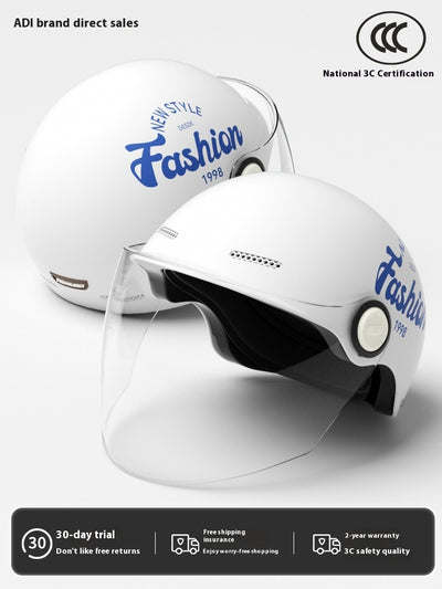Casco Moto Semintergral Batería Universal Cuatro Estaciones - Image 25