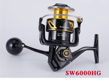 Carrete de Pesca en Agua Salada de Alta Velocidad con Cuerpo de Metal - Image 6