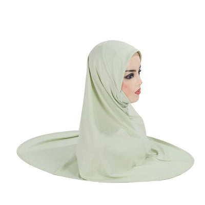 Turbante Ligero de Gasa Malaya - Pañuelo Multiuso en Colores Sólidos - Image 27