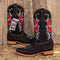 Botas de Moda con Tacón Cuadrado y Punta Cuadrada