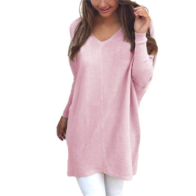 Suéter Fino Cuello V Manga Larga Mujer - Estilo Europeo y Americano - Image 12