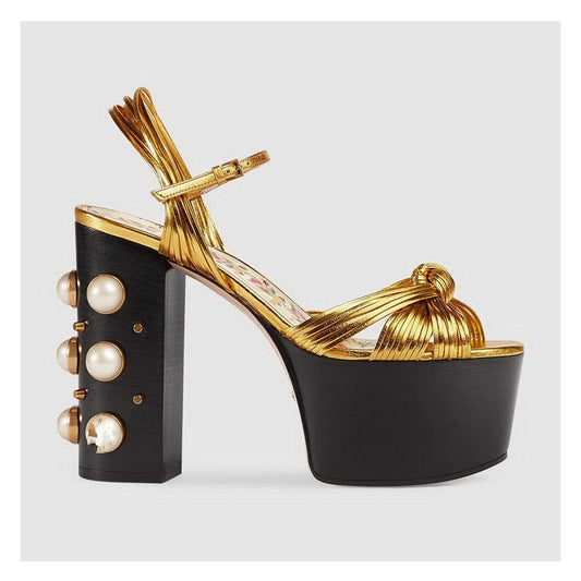 Sandalias de Tacón Alto Plataforma con Tachuelas para Mujer - Image 2