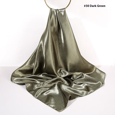 Pañuelo de Seda Artificial 90cm Satinado Brillante - Elegancia Pura - Image 33