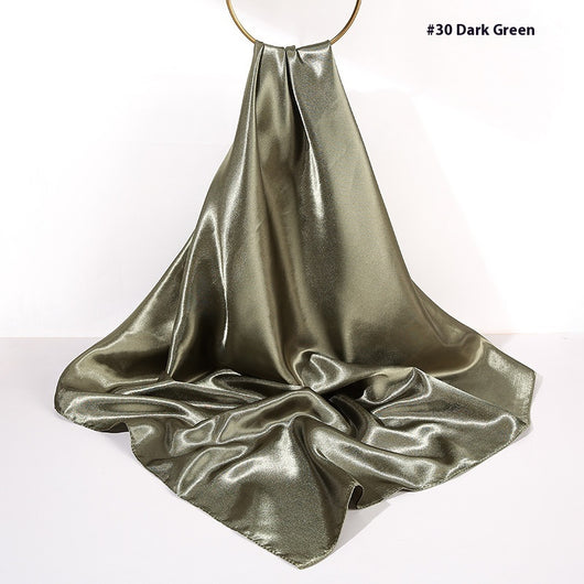 Pañuelo de Seda Artificial 90cm Satinado Brillante - Elegancia Pura - Image 33
