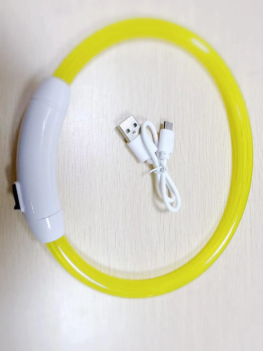 Collar Luminoso Recargable para Mascotas con Tres Modos de Destello - Image 12