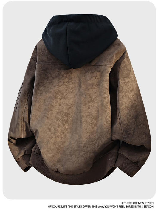 Chamarra Hoodie Hombre Versátil y Cómoda de Ajuste Relajado - Image 12