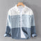 Camisa Casual de Algodón con Costuras Reforzadas para Hombre