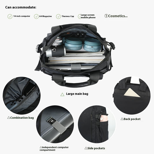 Mochila para Laptop Impermeable Estilo Coreano Casual - Image 2