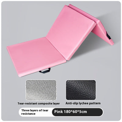 Tapete de Gimnasia Plegable Antideslizante para Entrenamiento en Casa - Image 9