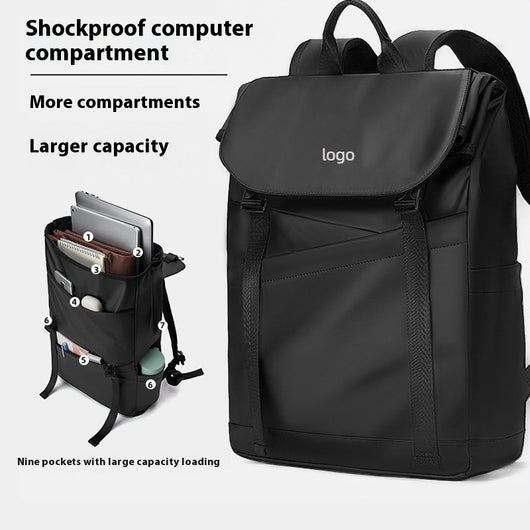 Mochila Ejecutiva Ligera para Computadora - Diseño Clásico Versátil