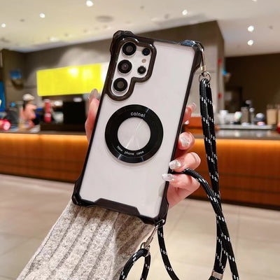Funda Magnética Transparente con Protección en Cuatro Esquinas - Image 7