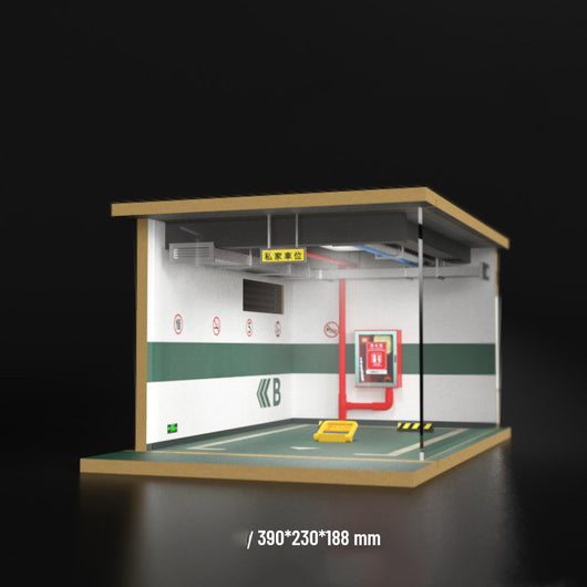 Estacionamiento de Modelos de Autos con Iluminación LED y Protección Antipolvo - Image 14