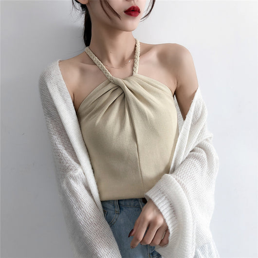 Blusa Tejida Hombro Descubierto para Mujer - Diseño Sexy y Moderno - Image 4