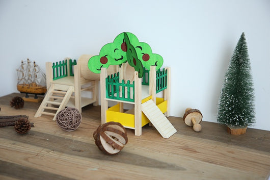 Castillo de Madera Premium para Hámster - Casa Juguete Lujo - Image 10