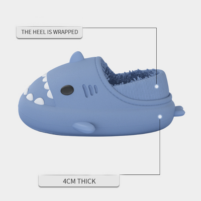 Pantuflas Tiburón Térmicas para Parejas - Zapatillas de Casa Invierno - Image 14