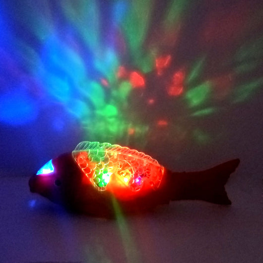 Pez Eléctrico Interactivo con Luz LED, Música y Proyección - Image 14