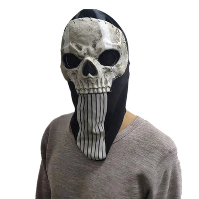 Máscara Facial de Calavera Fantasma para Festividades - Impresión Creativa - Image 8